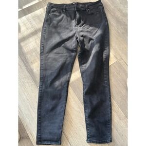 Buffalo David Bitton Womens Black Wash Skinny Jeans Size 12 32